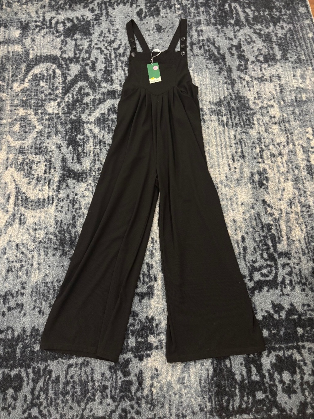 NWT Halara Pockets Waffle Casual Overalls - Picture 2 of 5